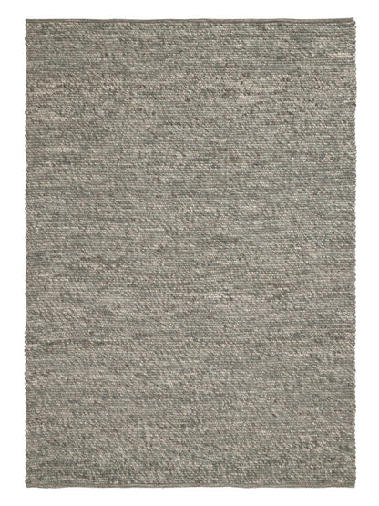 Wollen vloerkleed Ankie Grey volledig