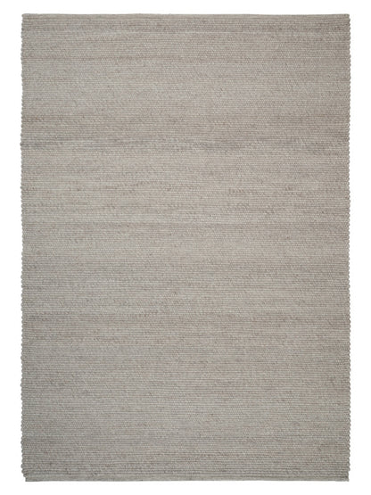 Wollen vloerkleed Ankie Light Grey groot