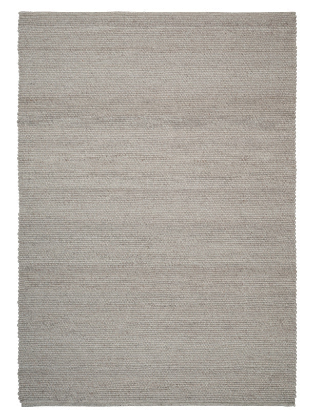 Wollen vloerkleed Ankie Light Grey groot