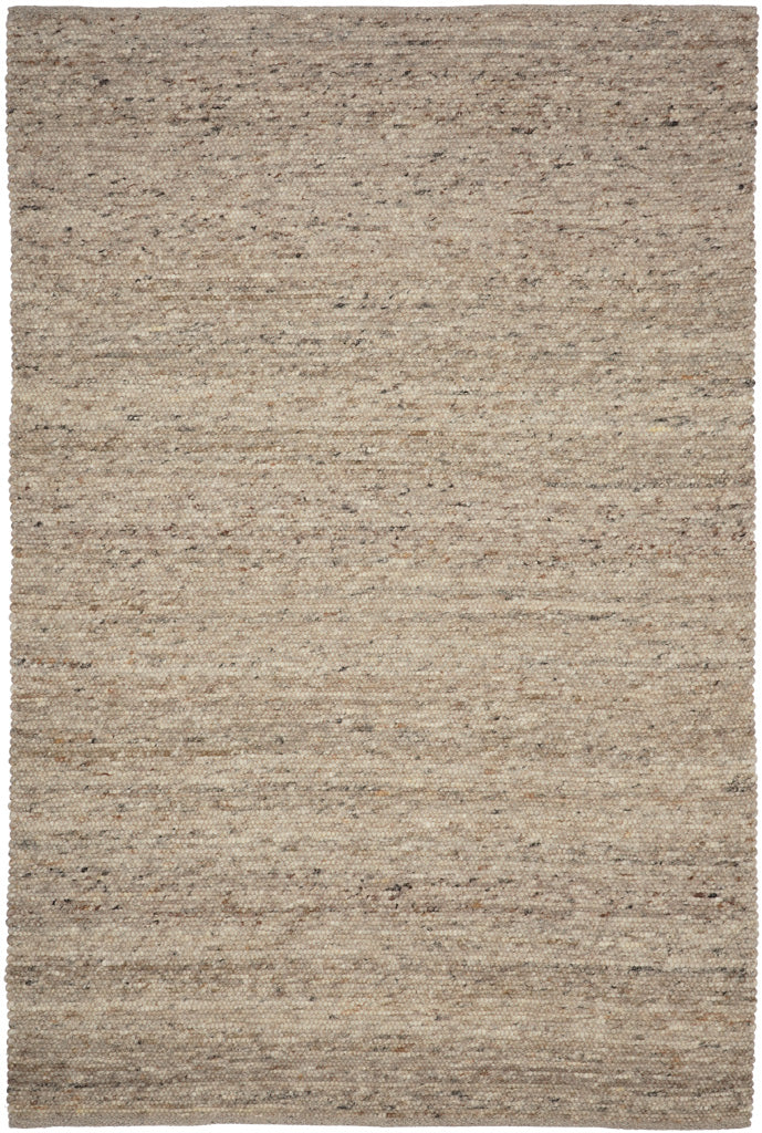 Wollen vloerkleed Celia Greige 02