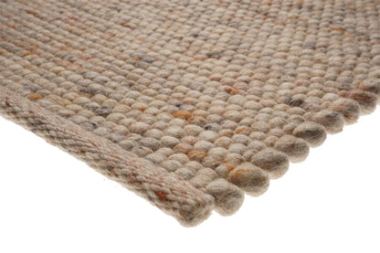 Wollen vloerkleed Celia Poeder 04 closeup
