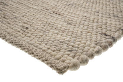 Wollen vloerkleed Celia offwhite 01 closeup