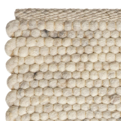 Wollen vloerkleed Celia offwhite 01 detail