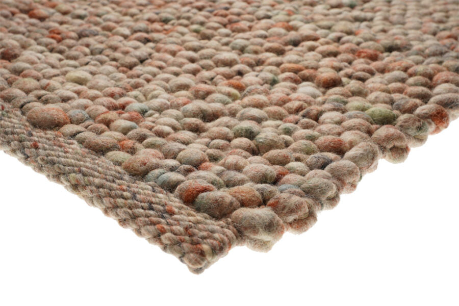 Wollen vloerkleed Eva Poeder 04 detail