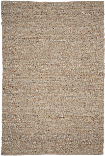 Wollen vloerkleed Eva Zand Beige 02 volledig