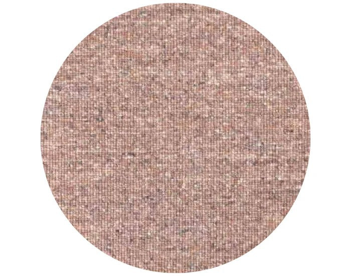 Wollen vloerkleed Keet Rond Taupe Mix 93