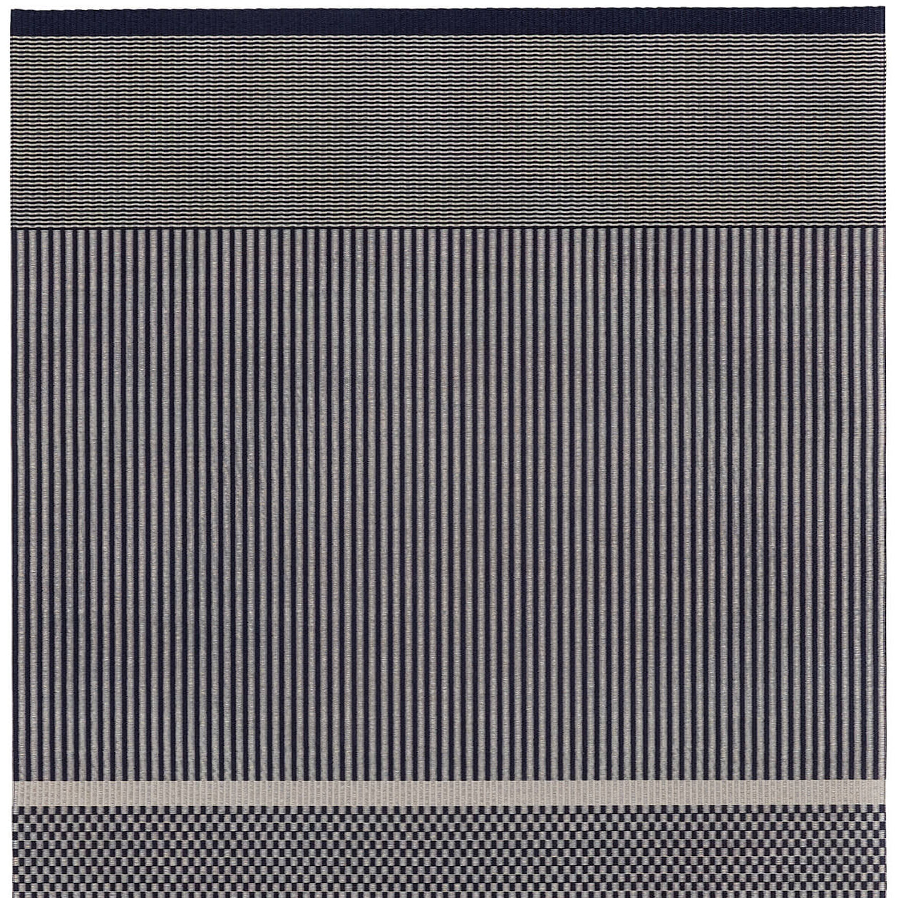 Design vloerkleed Woodnotes San Francisco Dark Blue- Stone 1430415