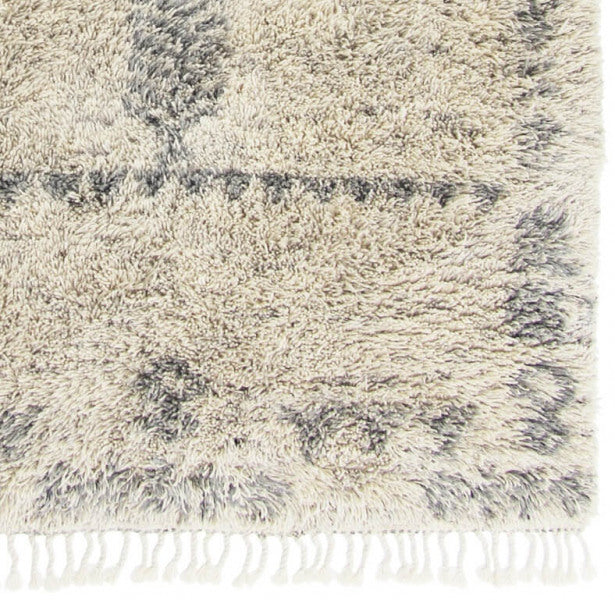 Berber vloerkleed hoogpolig Beni Ouarain Design 5; Berber vloerkleed hoogpolig Beni Ouarain Design 5; Berber vloerkleed hoogpolig Beni Ouarain Design 5