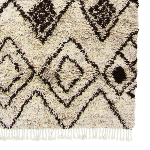 Berber vloerkleed hoogpolig Beni Ouarain Design 4; Berber vloerkleed hoogpolig Beni Ouarain Design 4; Berber vloerkleed hoogpolig Beni Ouarain Design 4
