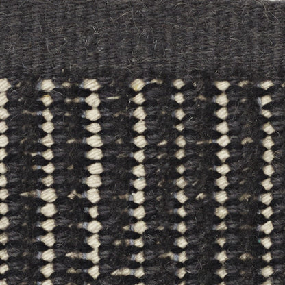 Vloerkleed Kvadrat Kanon Pattern Plow Houtskool C0023