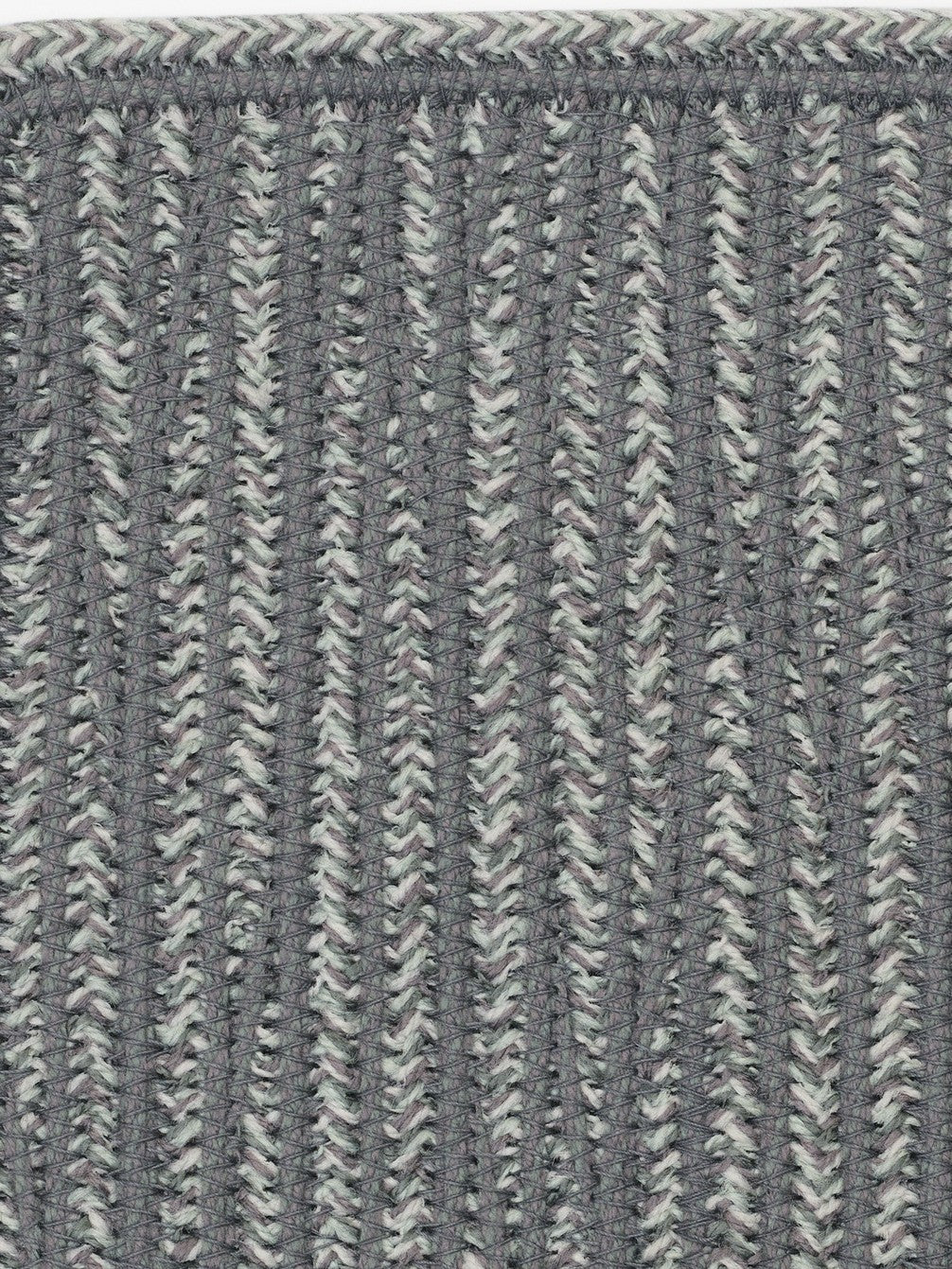 Vloerkleed Kvadrat Braid Donkergrijs C0941