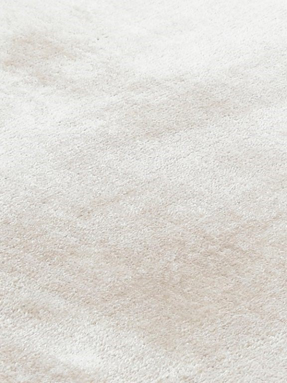 Luxe vloerkleed tencel Tessel Beige Wit