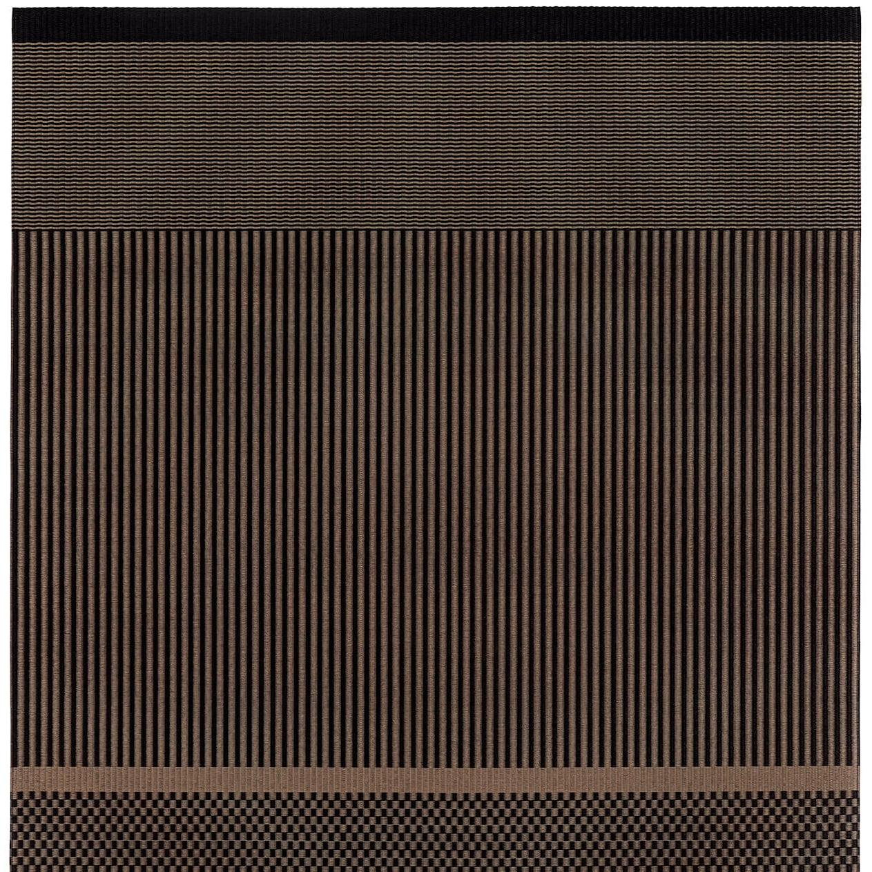Design vloerkleed Woodnotes San Francisco Black Natural 1430905