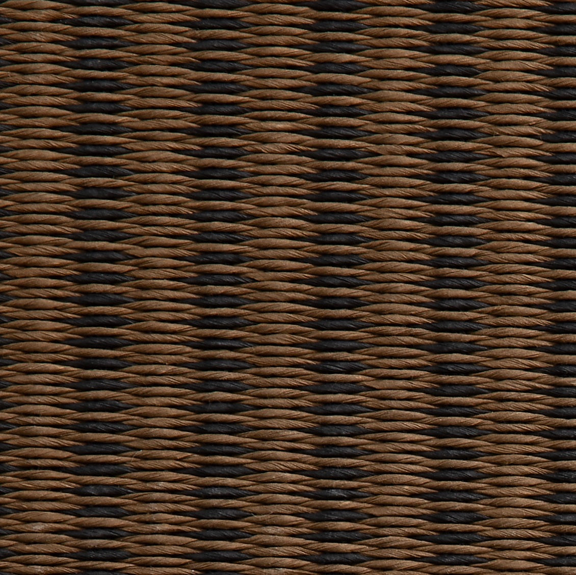 Vloerkleed Woodnotes Railway Willow-Brown Black 1164509