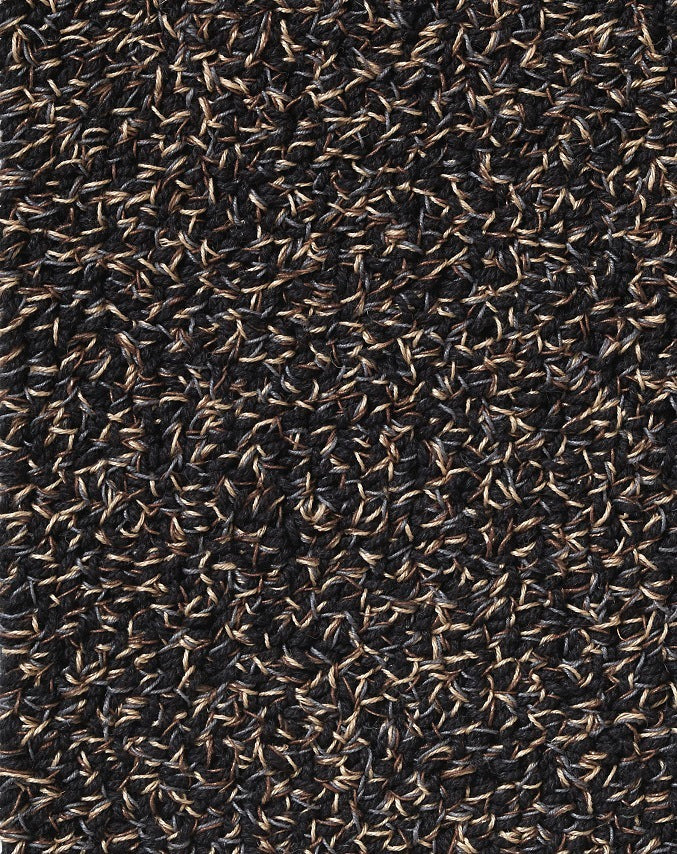 Design vloerkleed Woodnotes Tundra Black Natural 1650905; Design vloerkleed Woodnotes Tundra Black Natural 1650905