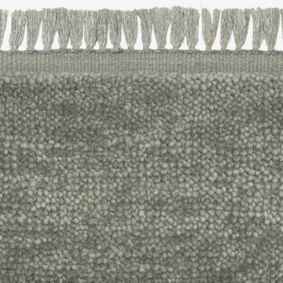 Kvadrat vloerkleed Harvest Coloured Fringes Middengrijs c1616
