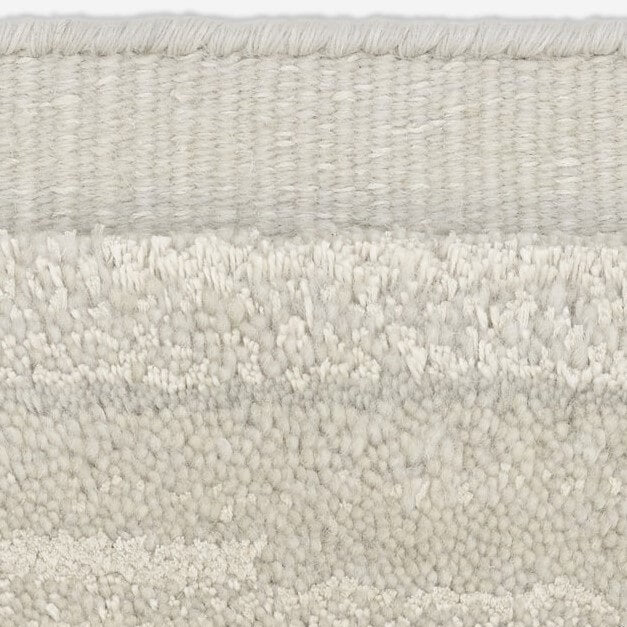 Kvadrat vloerkleed Cascade in stock Gebroken Wit 0006