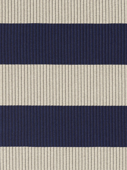 Buitenkleed Woodnotes Big Stripe Navy Blue Light Sand; Buitenkleed Woodnotes Big Stripe Navy Blue Light Sand; Buitenkleed Woodnotes Big Stripe Navy Blue Light Sand; Buitenkleed Woodnotes Big Stripe Navy Blue Light Sand