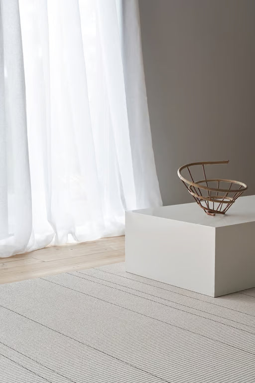 Design vloerkleed Woodnotes Willow Stone - Brown 1261545