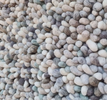 Wollen vloerkleed Tatum Ocean Mix 05